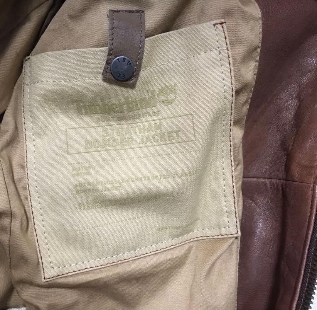 timberland レザージャケット　革ジャン