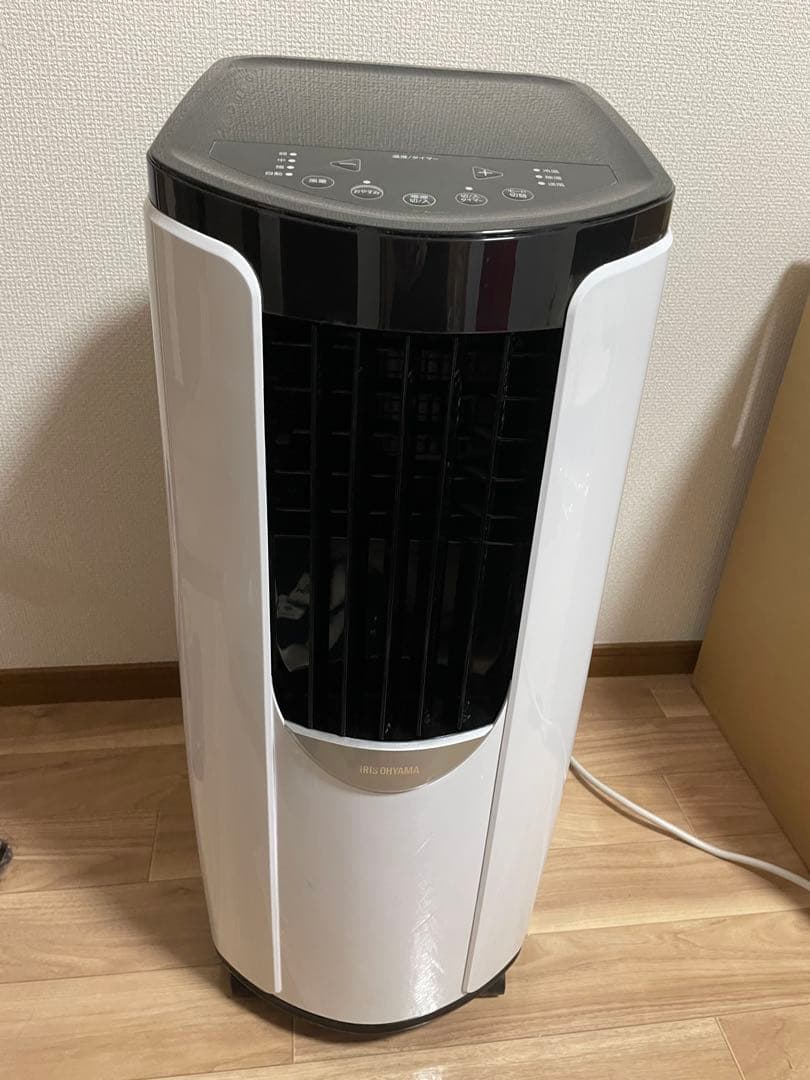 【工事不要】アイリスオーヤマ ポータブルクーラー 7畳除湿 換気 内部洗浄付き