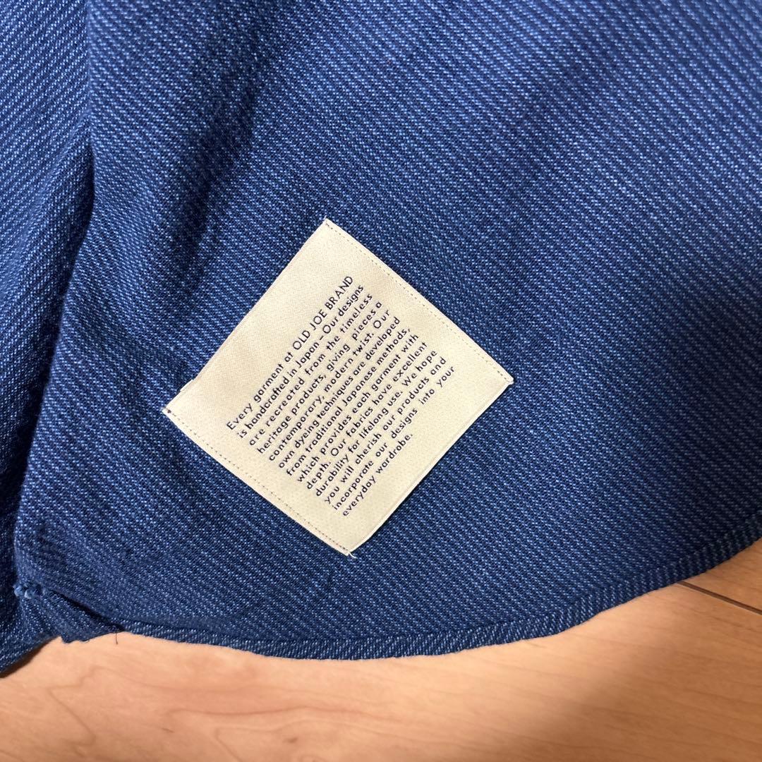 OLD JOE BRAND ネイビー Vネック長袖15ハーフ　検phigvel