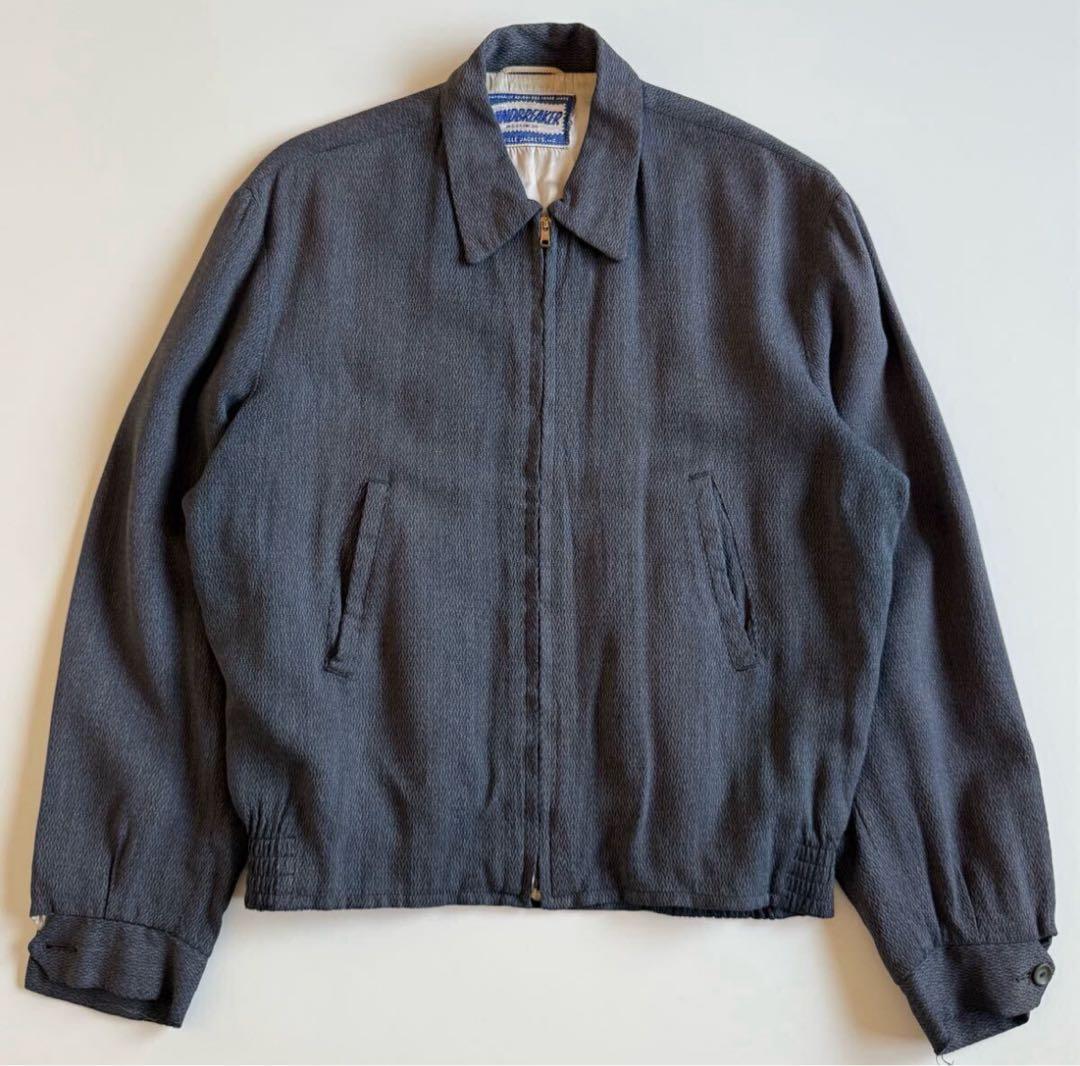 50s Windbreaker ギャバジンジャケット　スポーツジャケット