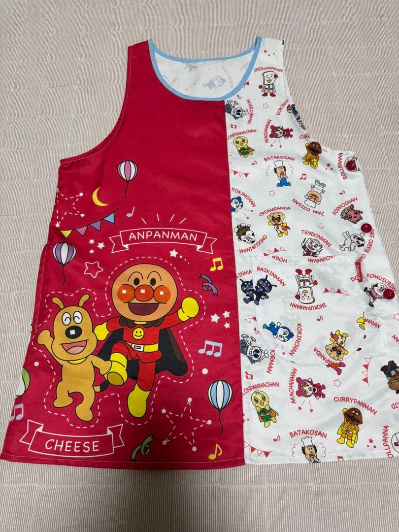 保育士エプロン アンパンマンエプロン