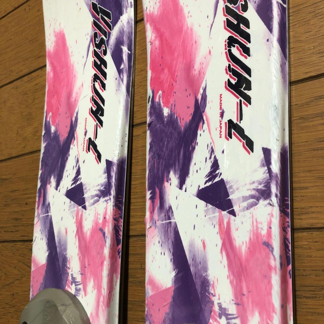 KAZAMA VISHUN-L ショートスキー 板　ブーツ　ストックセット