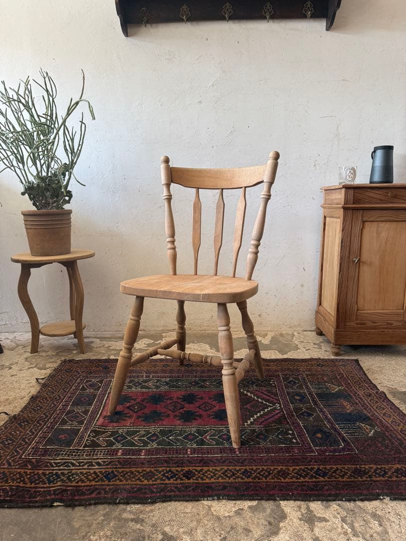 ビンテージ ダイニングチェア　カフェチェア 剥離 no4