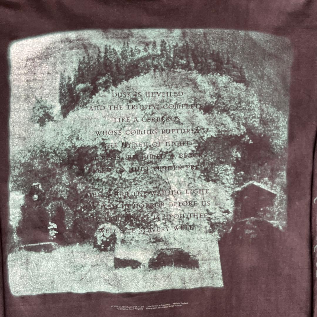 Cradle of Filth vintage tシャツ