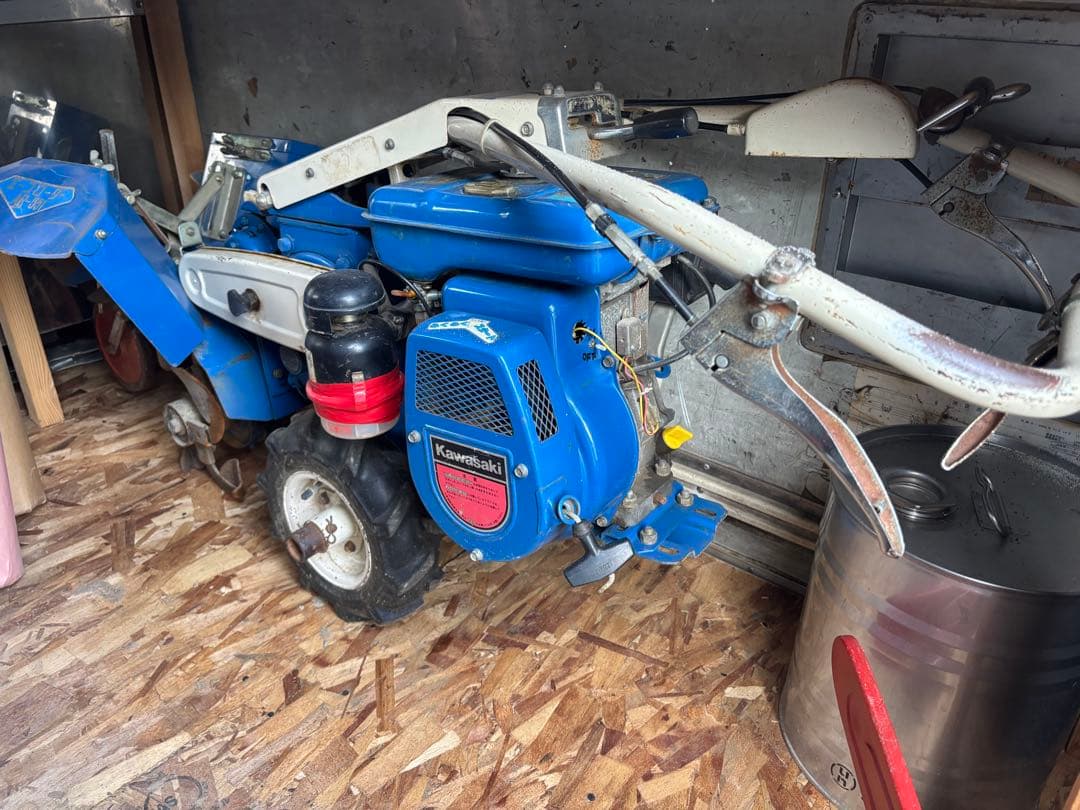 耕運機カワサキエースローターar551管理機