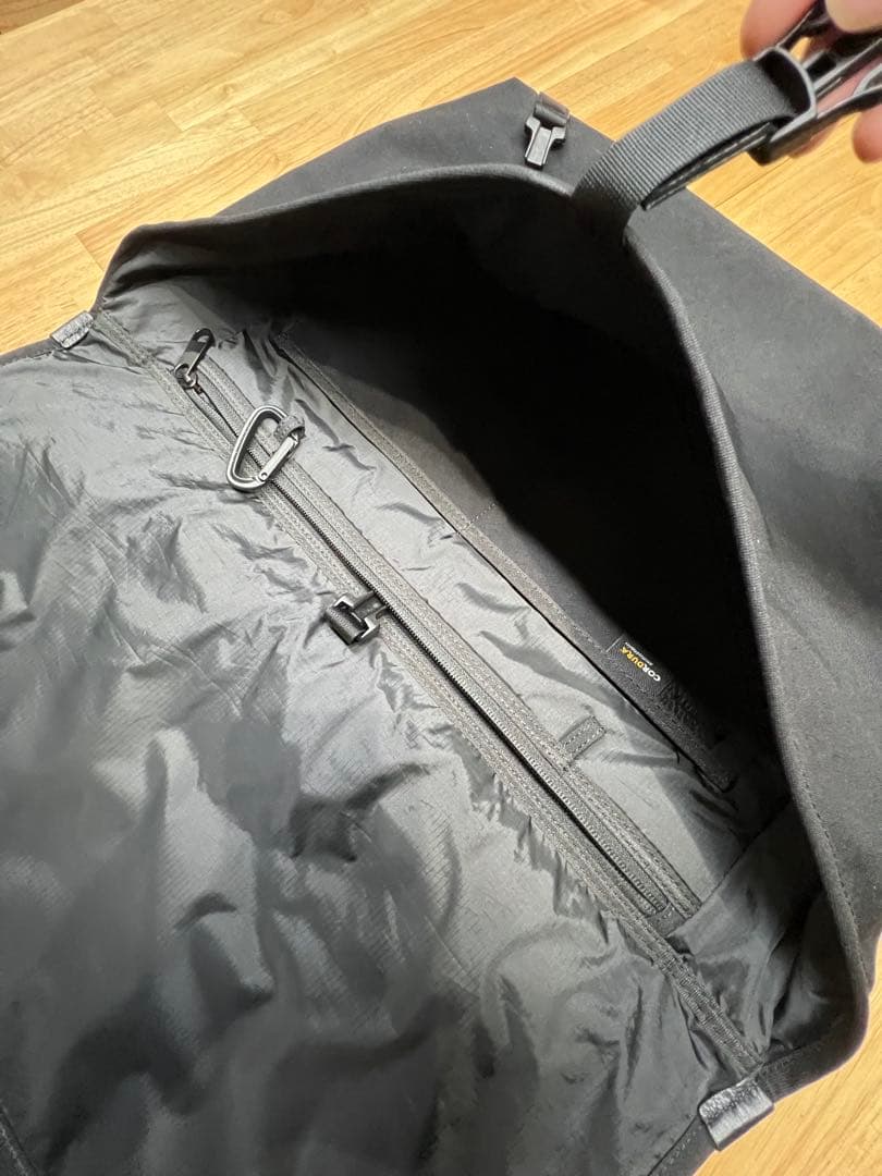 N*K様 ATTITU CORDURA　レザー コンビ　メッセンジャーバッグ　土