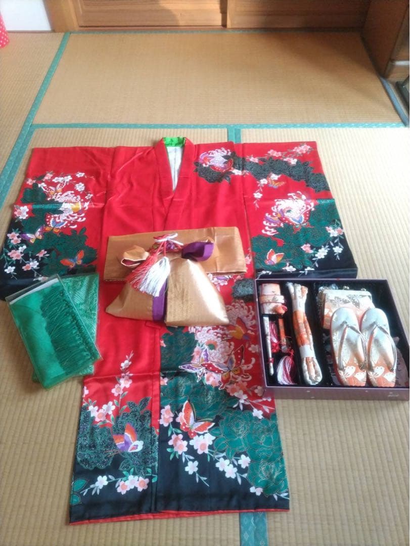 七五三 着物セット 7歳　女児　美品