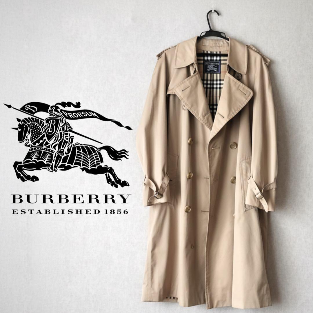 バーバリー トレンチコート ベージュ ノバチェック Burberry 裏地付き