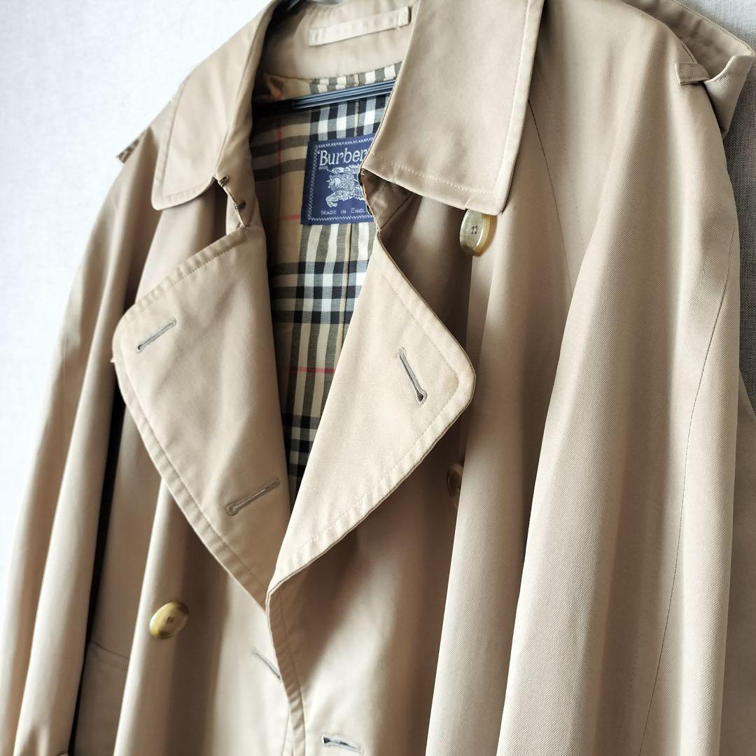 バーバリー トレンチコート ベージュ ノバチェック Burberry 裏地付き