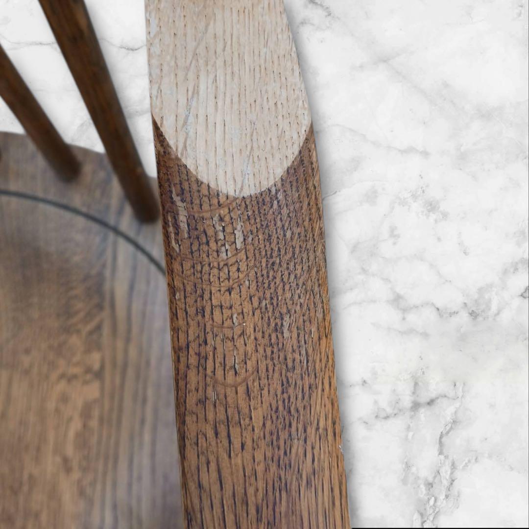 ①キツツキマーク 飛騨産業 ロッキングチェア 木製椅子