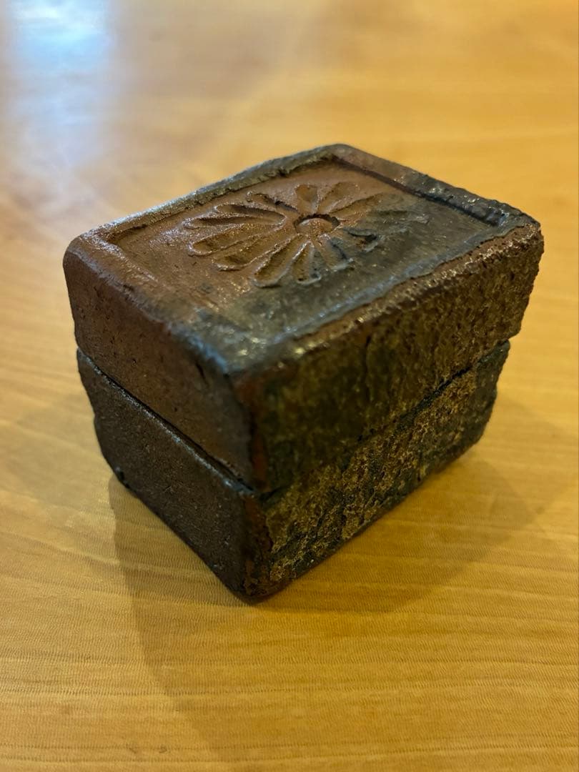 香合 茶道具 古美術 年代物 書付