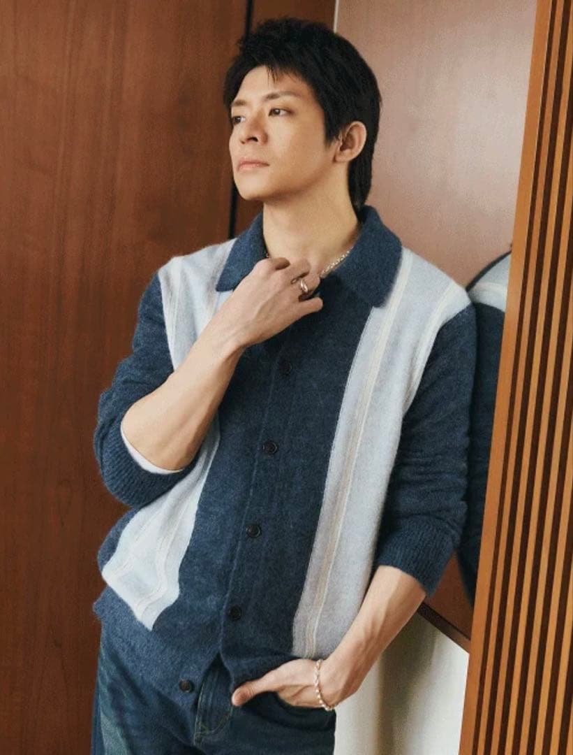 【岸優太さん着用】BANANAREPUBLIC シルバー ブレスレット