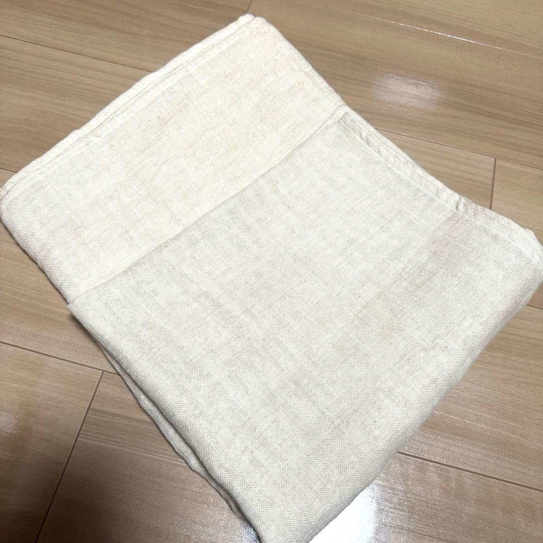 ヘンプ麻100％ 天使のおくるみ布＆膝掛け布　虹の天使