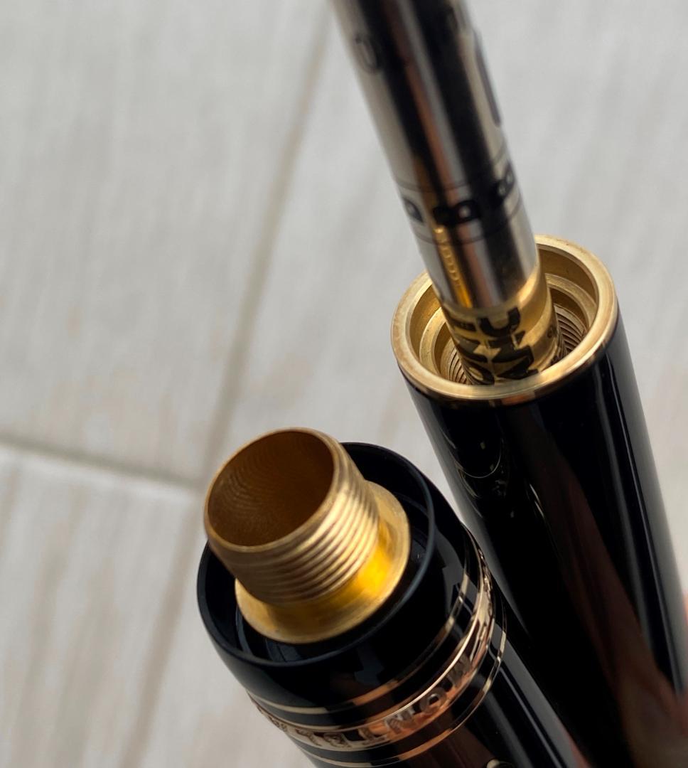 超美品 モンブラン ル・グラン 161 ブラックx 金 ボールペン 付属品付