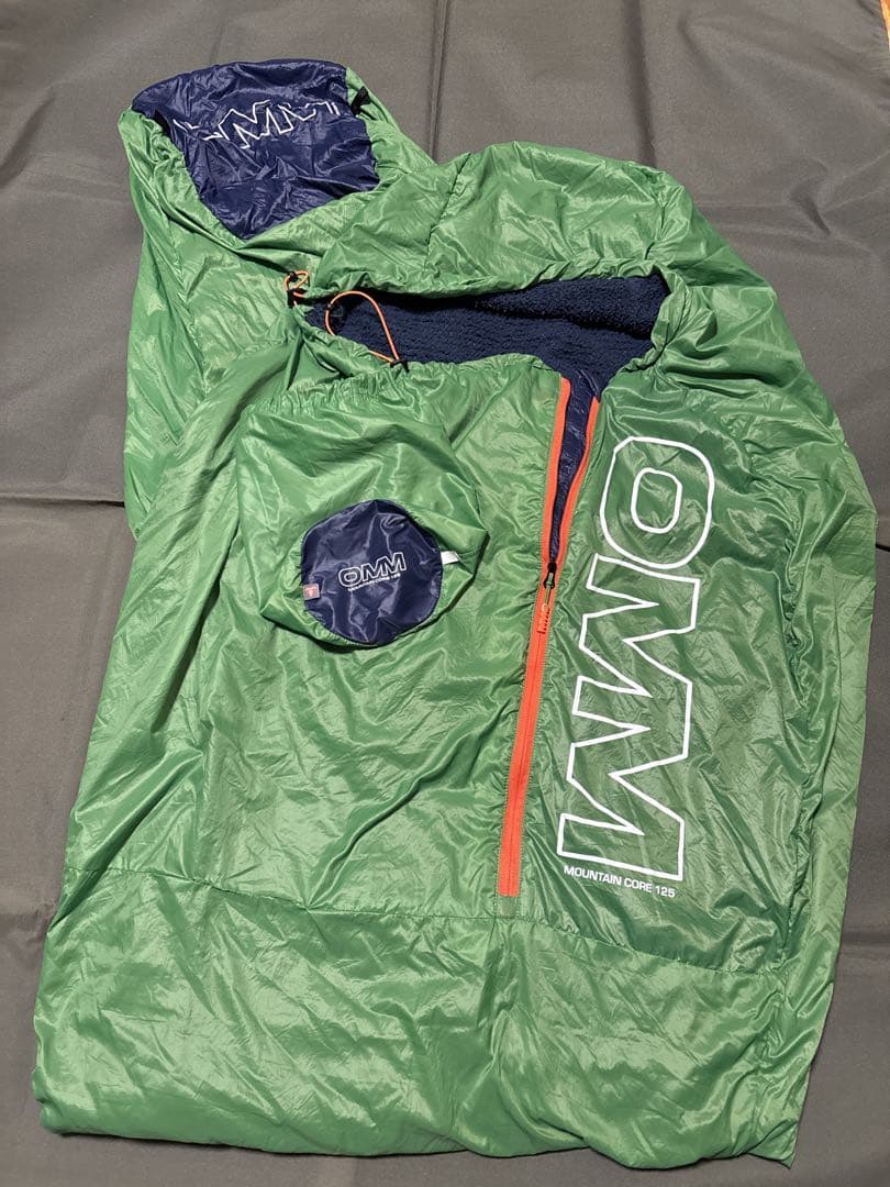 【OMM】MOUNTAIN CORE 125 シュラフ 380g