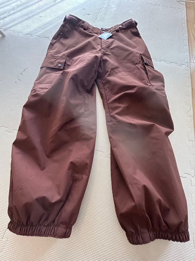 ブラウン スノーボードパンツ Lサイズ