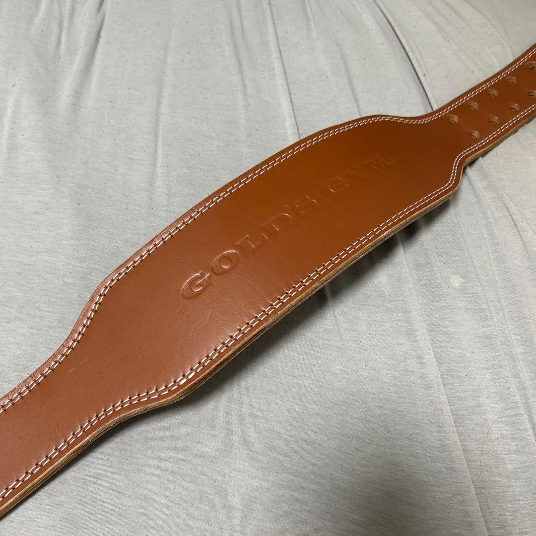 GOLD'S GYM プロレザーベルト　Sサイズ