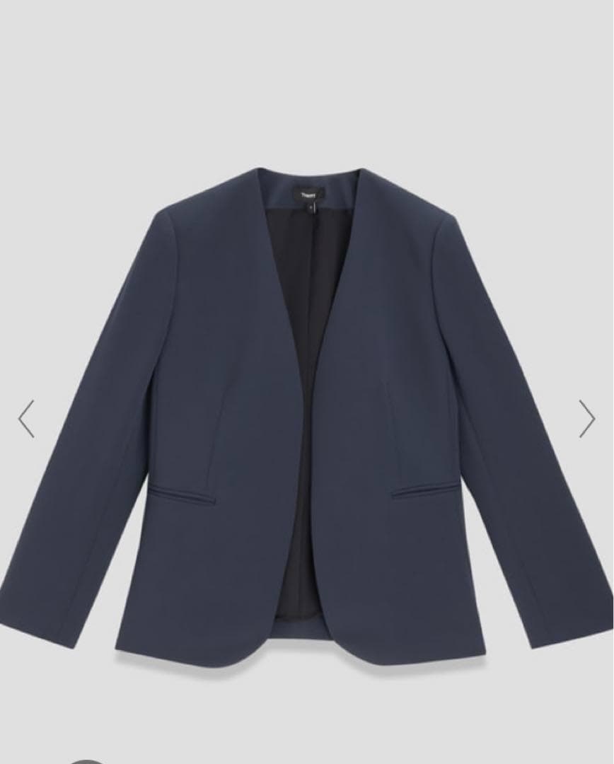 【美品】大きいサイズ　Theory　Admiral Crepe　芸能人着用