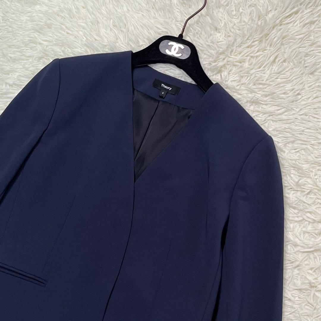 【美品】大きいサイズ　Theory　Admiral Crepe　芸能人着用