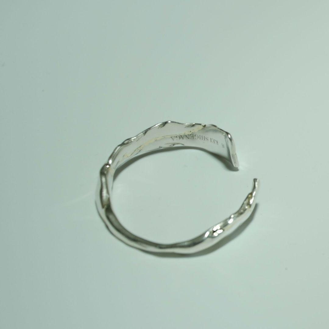 アクセサリー kei shigenaga saku bangle silver & 18k