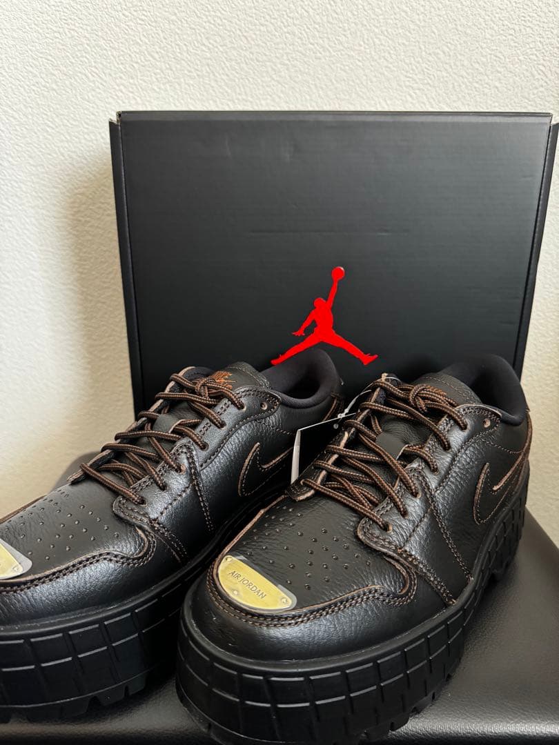 美品　Nike エア ジョーダン 1 ブルックリン LOW 24.5cm