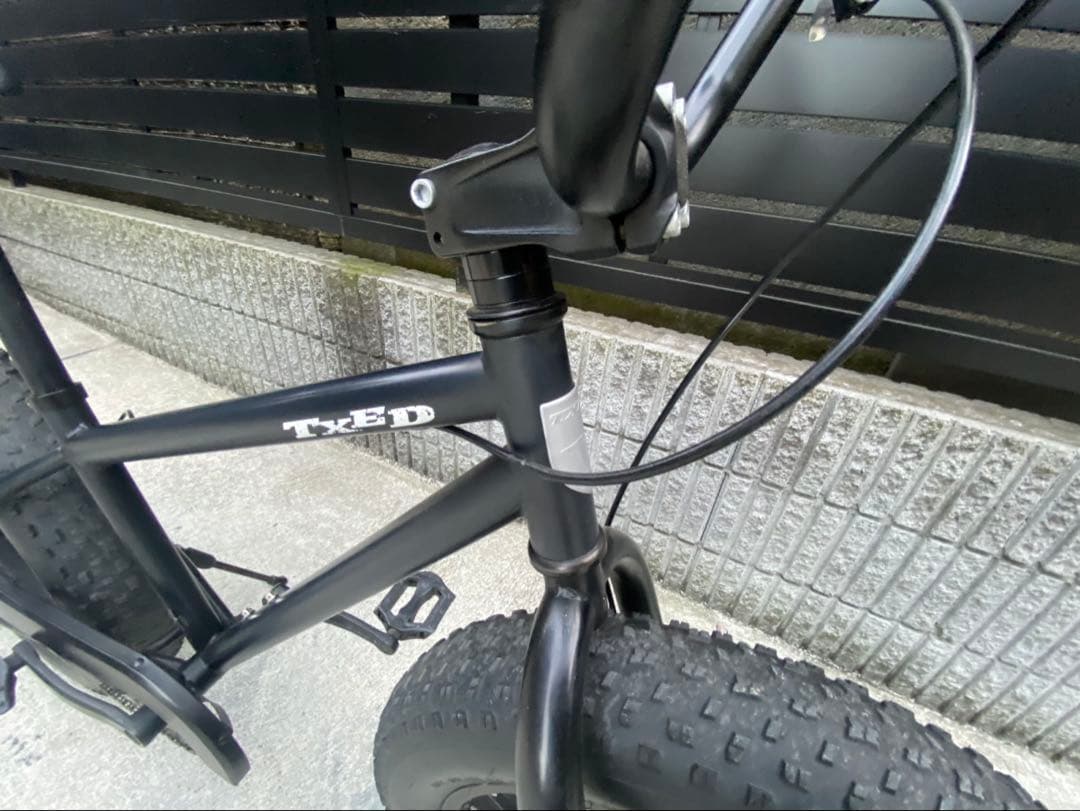 【引き取り限定】TXED ファットバイク ビーチクルーザー BMX 自転車