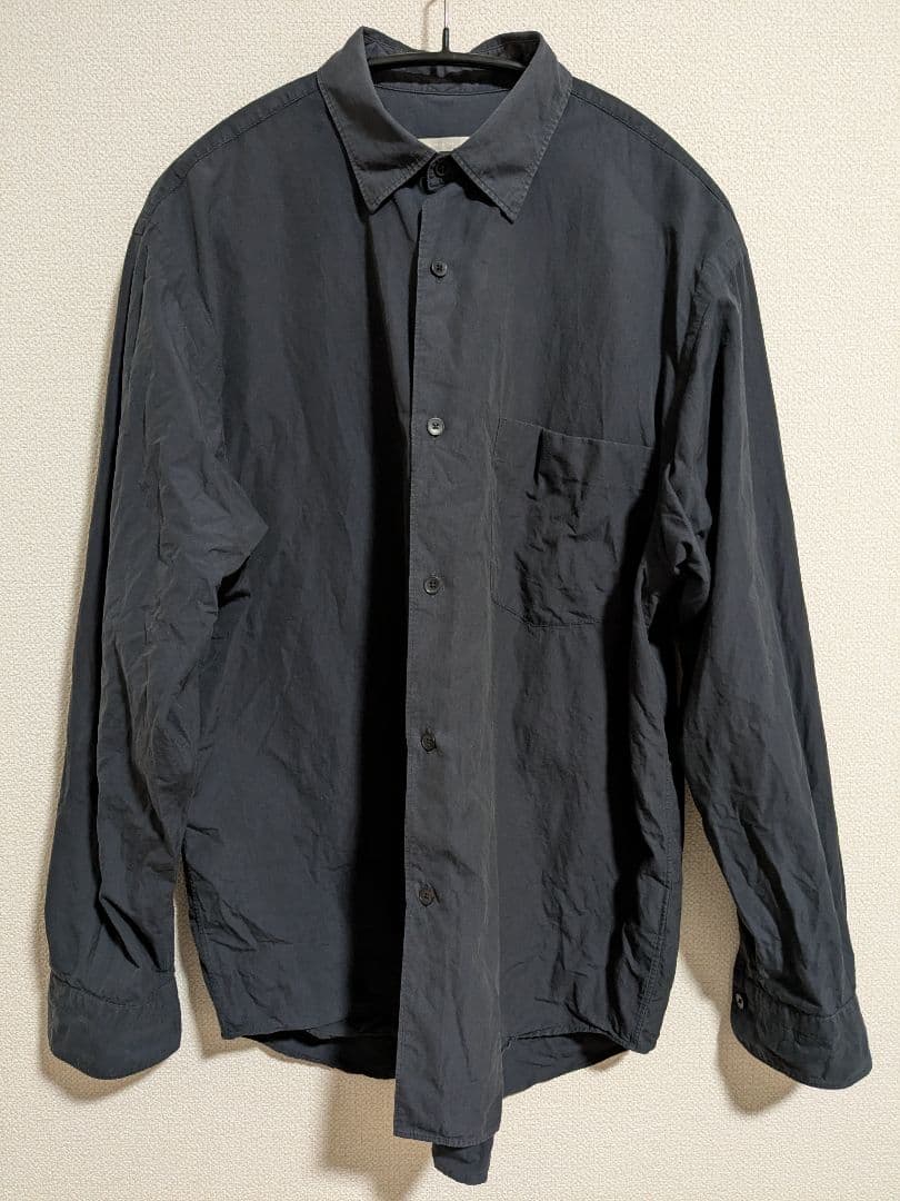 COMOLI コモリシャツ ネイビー サイズ1 2022年1月購入