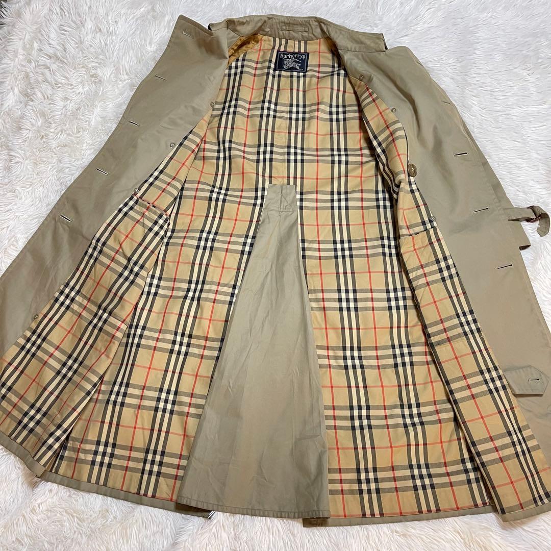 Burberry ヴィンテージ　トレンチコート メンズ ダブル ノバチェック
