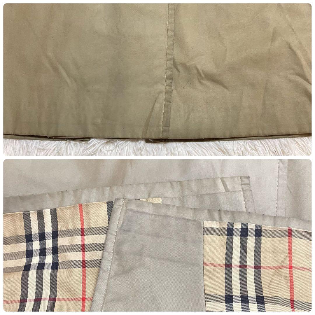Burberry ヴィンテージ　トレンチコート メンズ ダブル ノバチェック