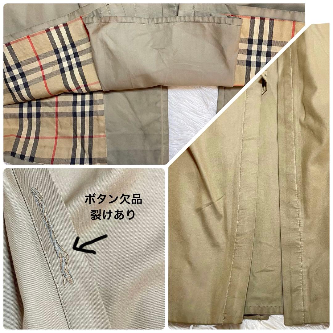 Burberry ヴィンテージ　トレンチコート メンズ ダブル ノバチェック