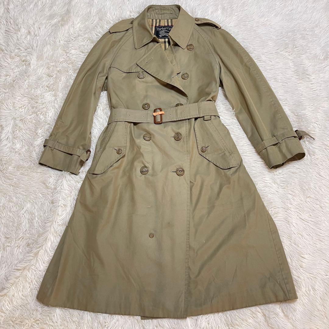 Burberry ヴィンテージ　トレンチコート メンズ ダブル ノバチェック
