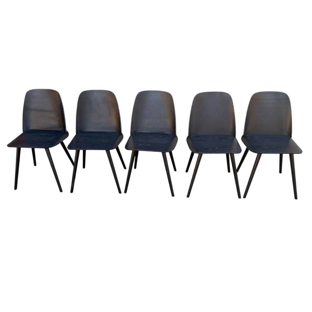 【美品】muuto ムート Nerd Chair ナードチェア オーク 一脚 黒