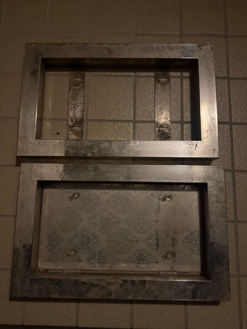 デコトラ ☆大型用ステンレス製ナンバー枠☆