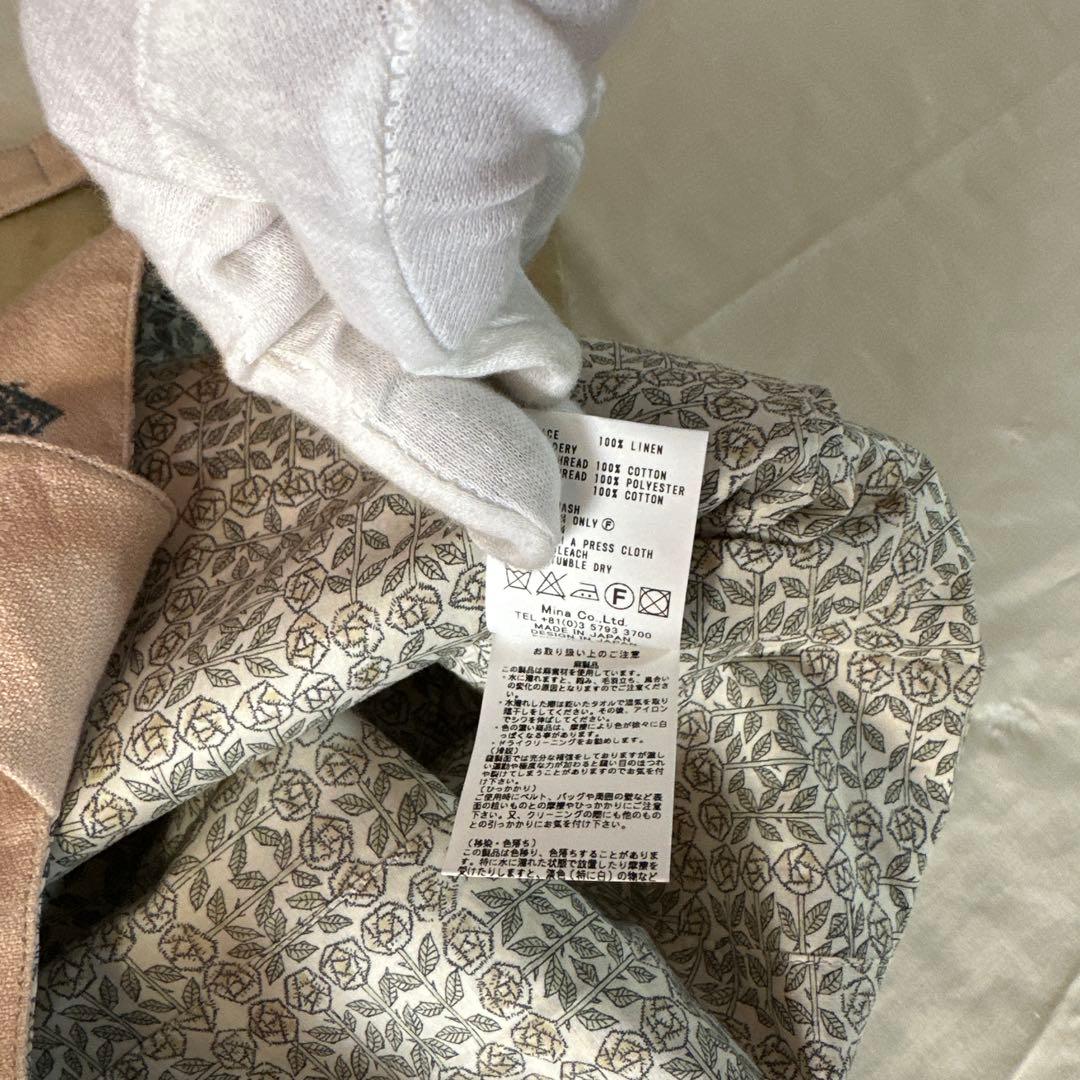 美品　minä perhonen ランド　シアター　木のデザイン トートバッグ