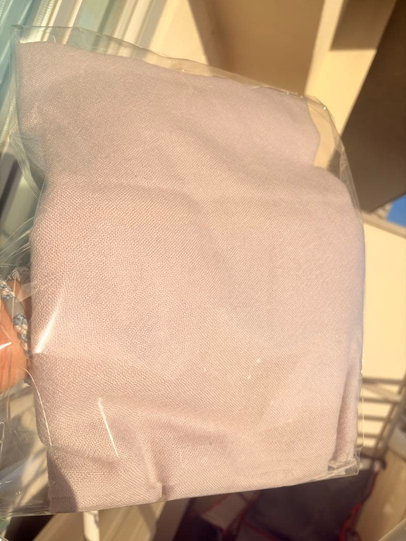 【Loro Piana】✨カシミヤシルク100%大判ストール淡ラベンダー 鑑定済