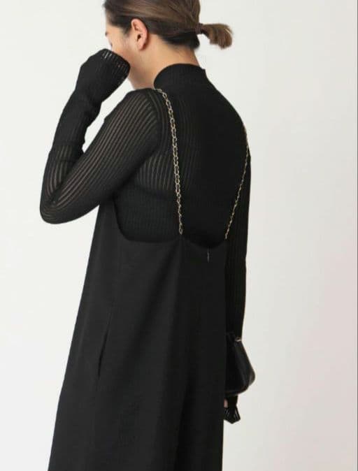 DEUXIEME CLASS ジャンプスーツ　チェーン