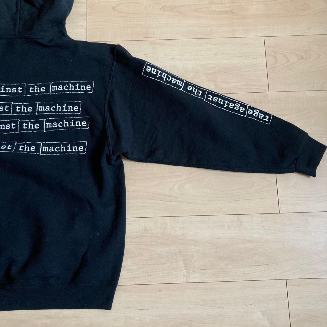 袖プリ レイジアゲインストザマシーン ビンテージパーカー レッチリNIRVANA