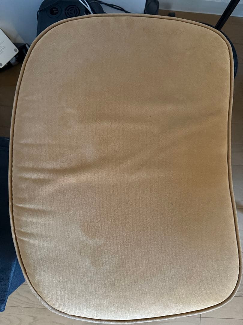 柏木工 オットマン付き ラウンジチェア 国産木製 ミッドセンチュリー 引取限定