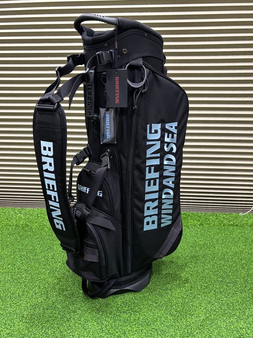 BRIEFING WINDANDSEA 限定キャディバッグ SAX
