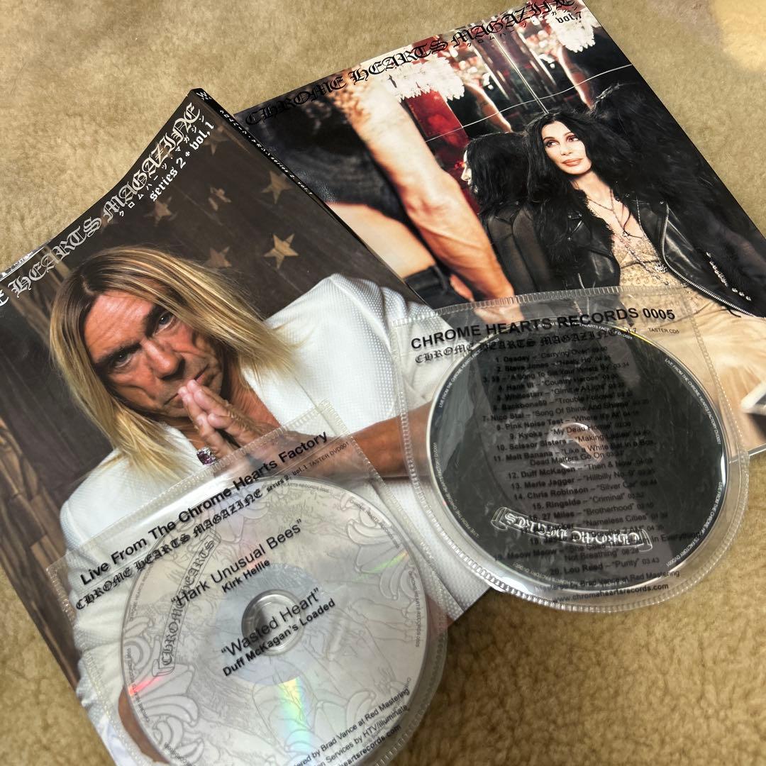 CHROME HEARTS MAGAZINE 2冊セット　ステッカー未使用