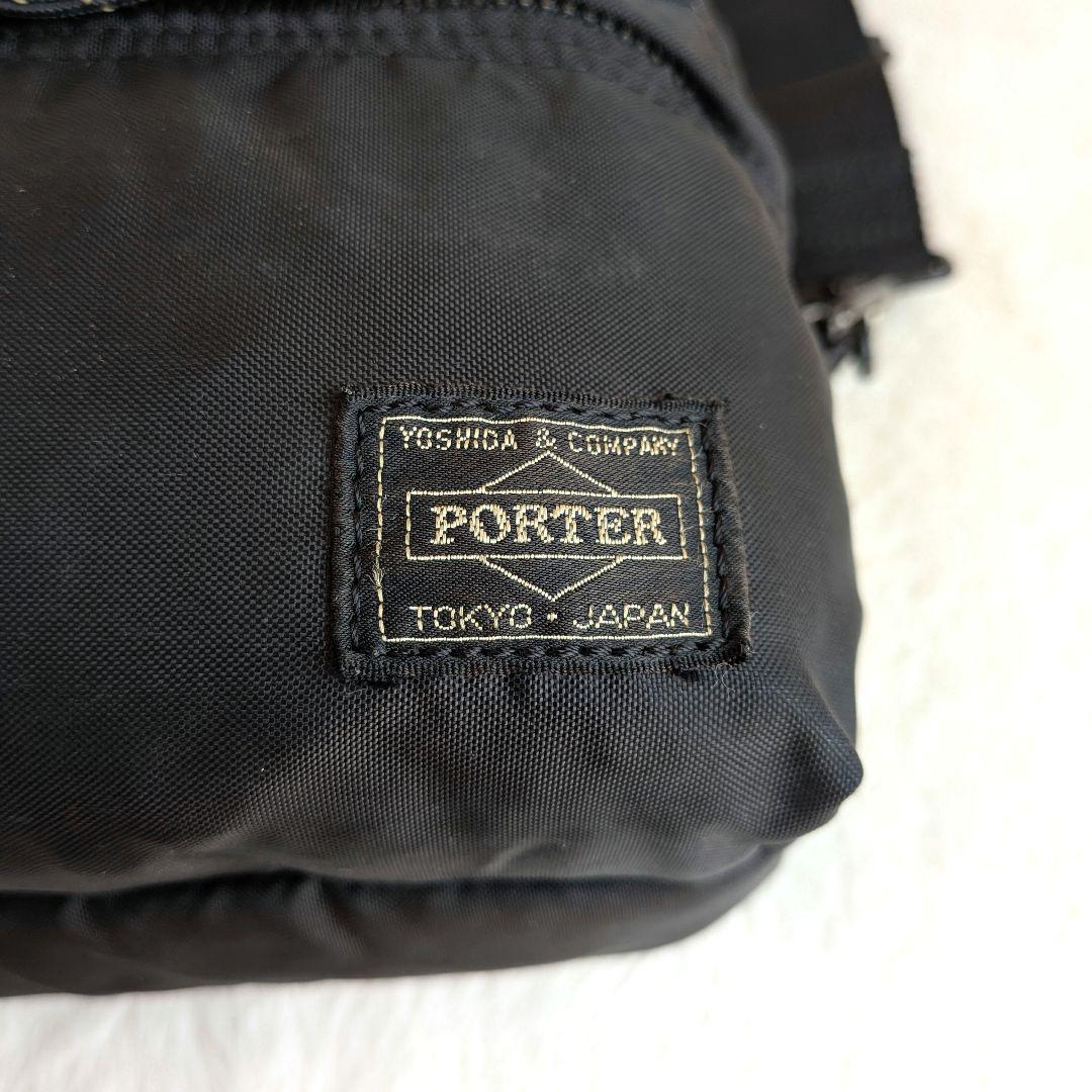 美品✨️ ポーター フォース ボディバッグ ショルダーバッグ 2way ブラック