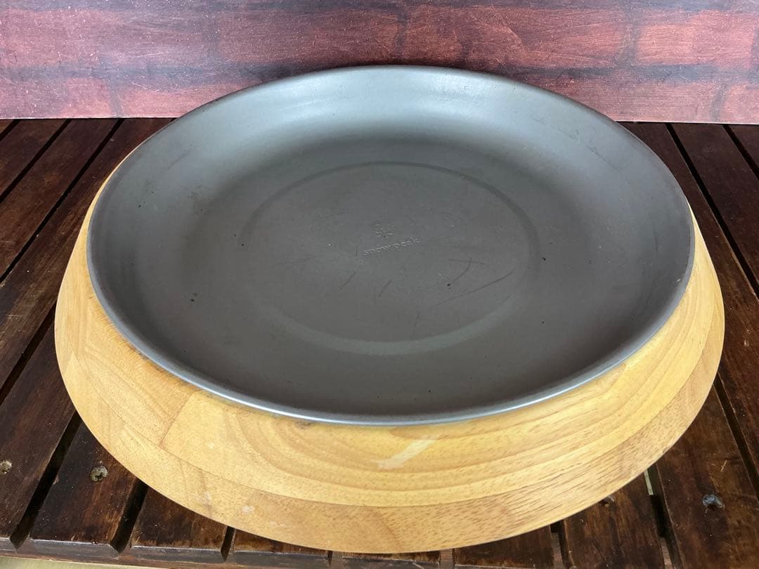 スノーピーク　パーティープレート　中古美品