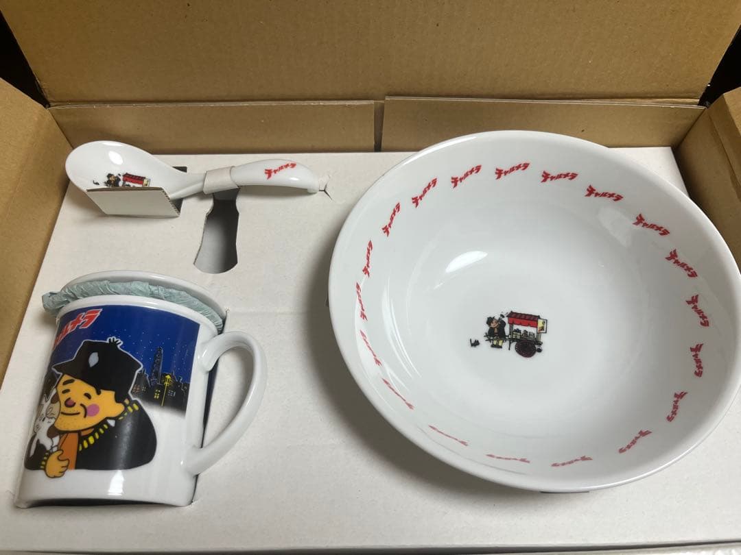 チャルメラ　おじさんの1オシグッズ (どんぶり・レンゲ・マグカップ)