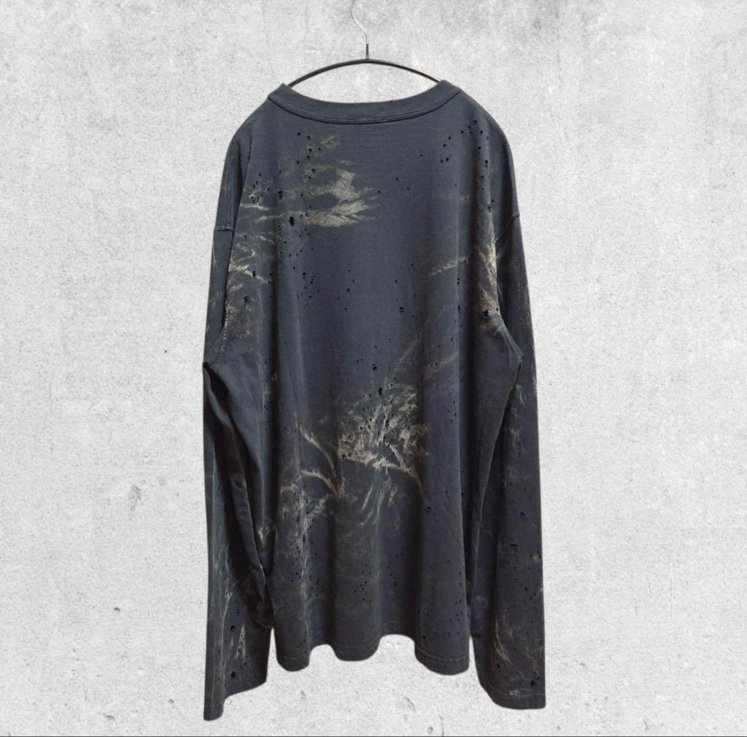 モーガン蔵人さん着用 DIESEL T-Crane-Ls-N2 ロンT S