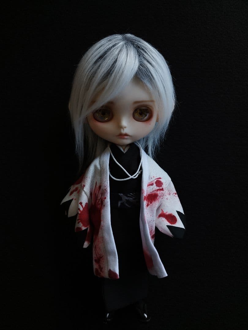 確認用　アイシードール　男の子　着物　ハロウィン　新撰組　新選組　ブライス