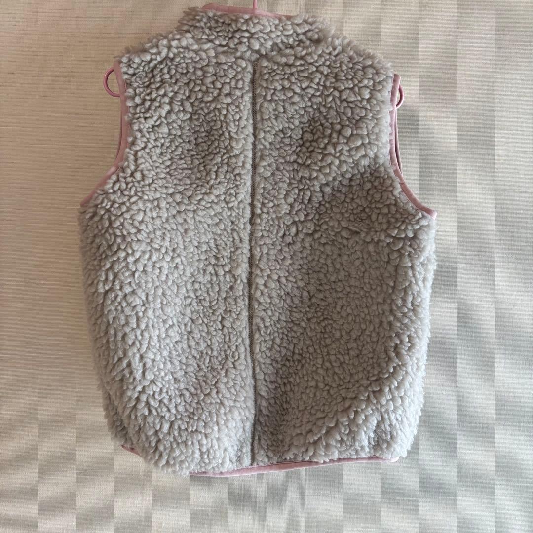 【新品タグ付き】Patagonia ベスト ピンク 90〜100 レトロX