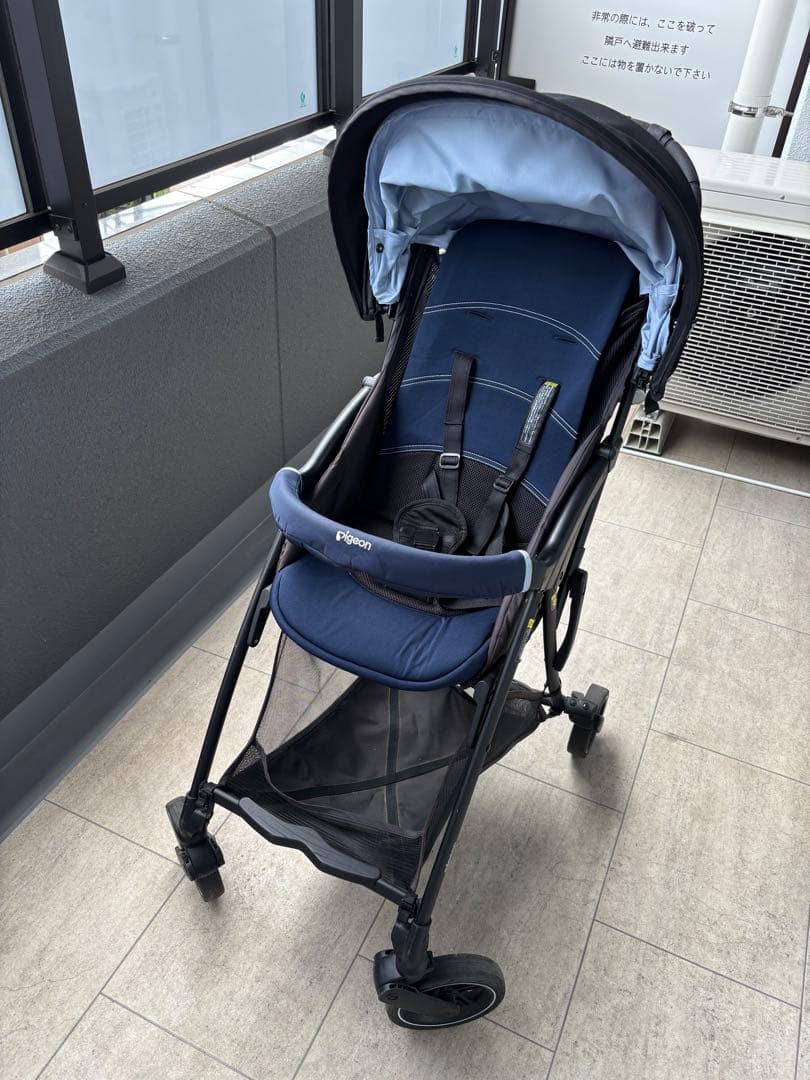 ピジョン ビングルBB2 B形ベビーカー　スカイブルー　匿名発送