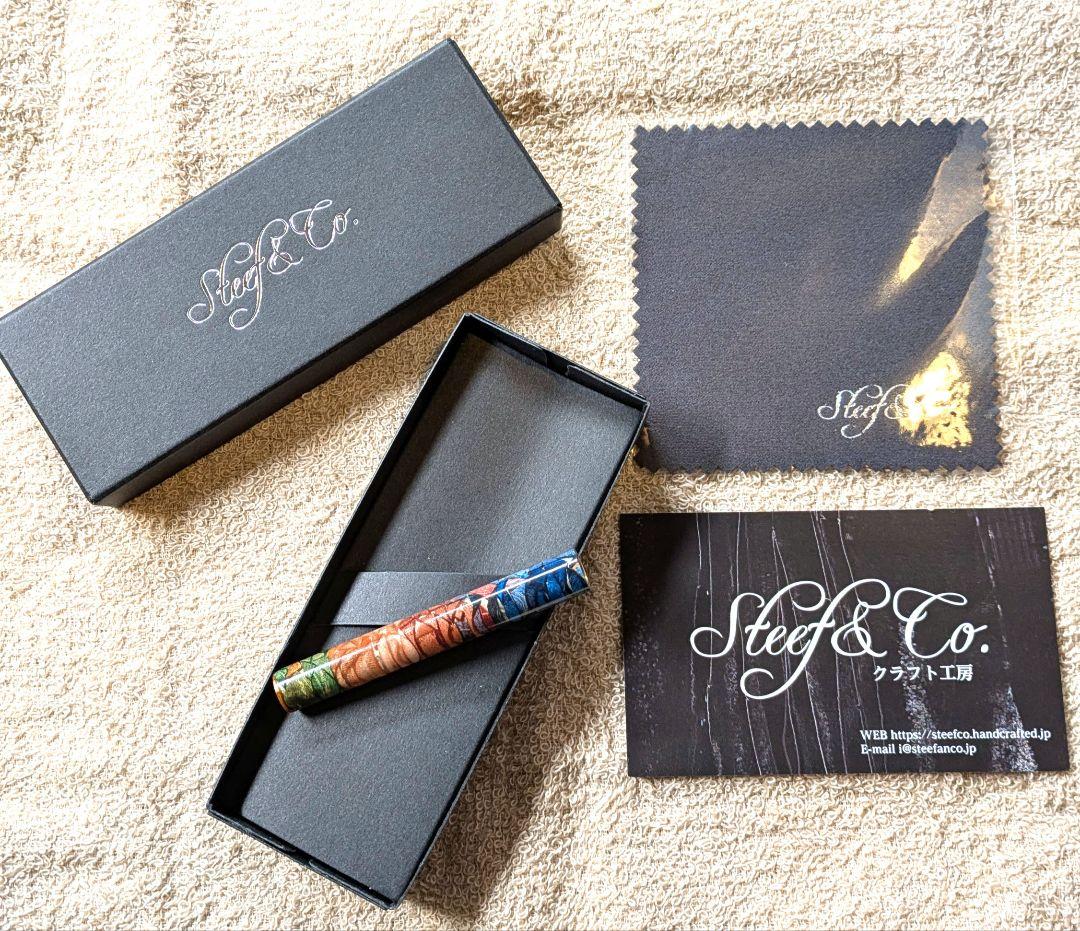 Steef&Co. ST Draft 専用短軸（軸のみ）　ステンドグラスウッド