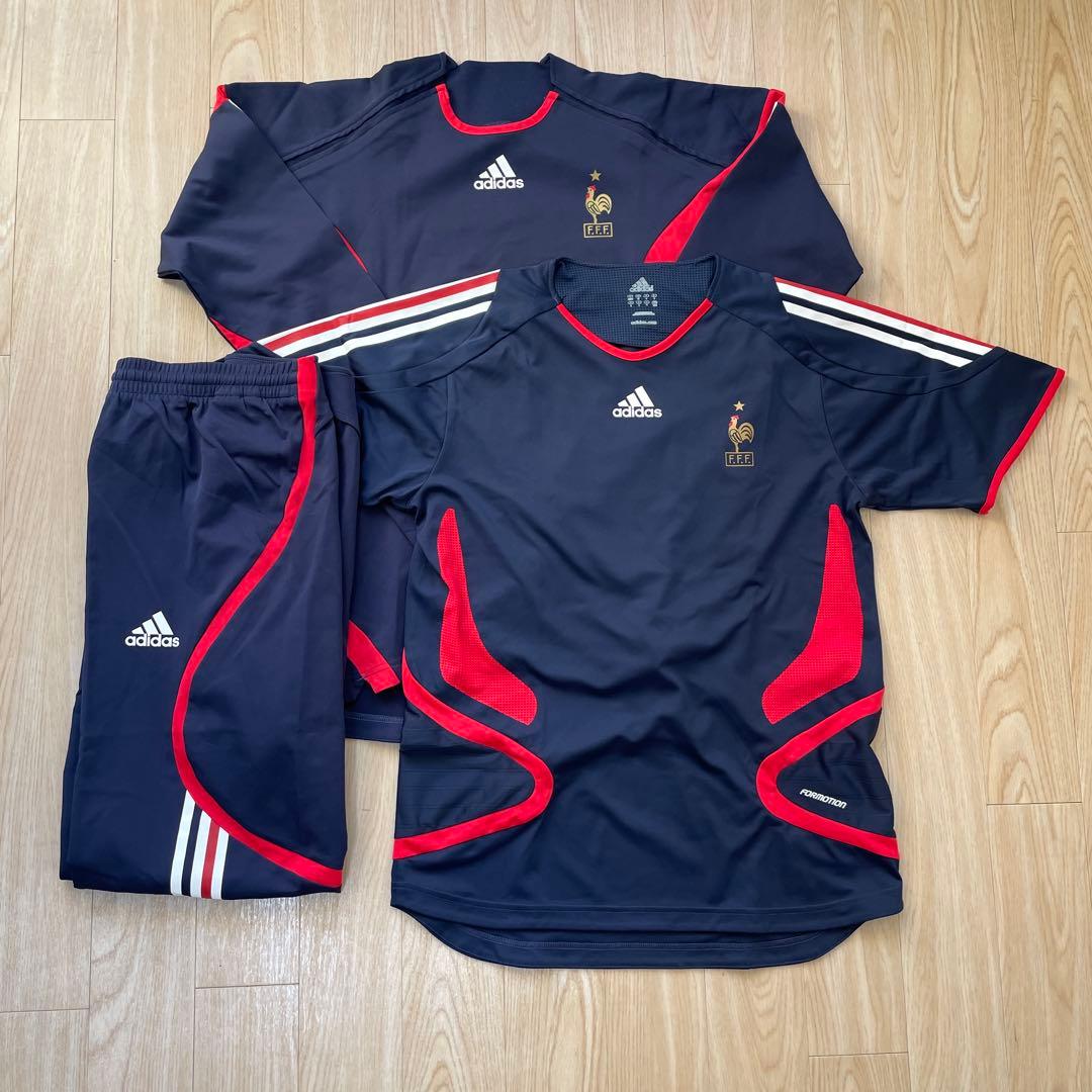 孝*三様 アディダス 2006年 フランス代表 プラクティスジャージセットアップ