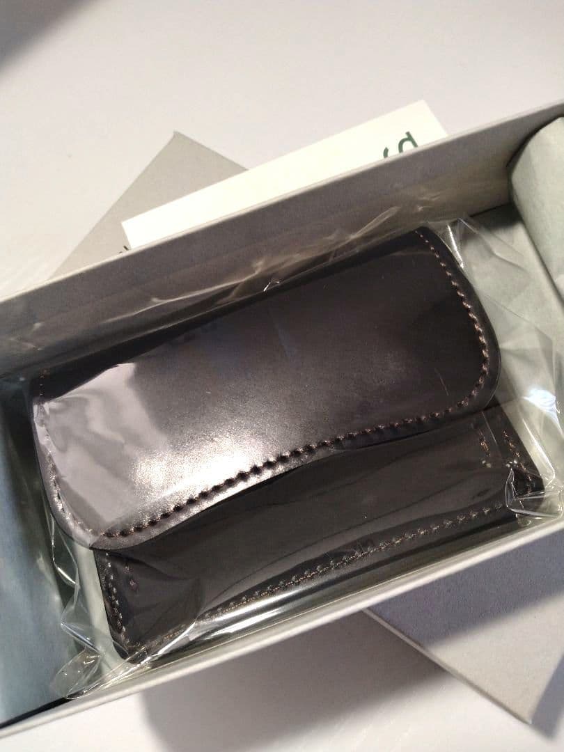 WILDSWANS ブラック シェルコードバン タング